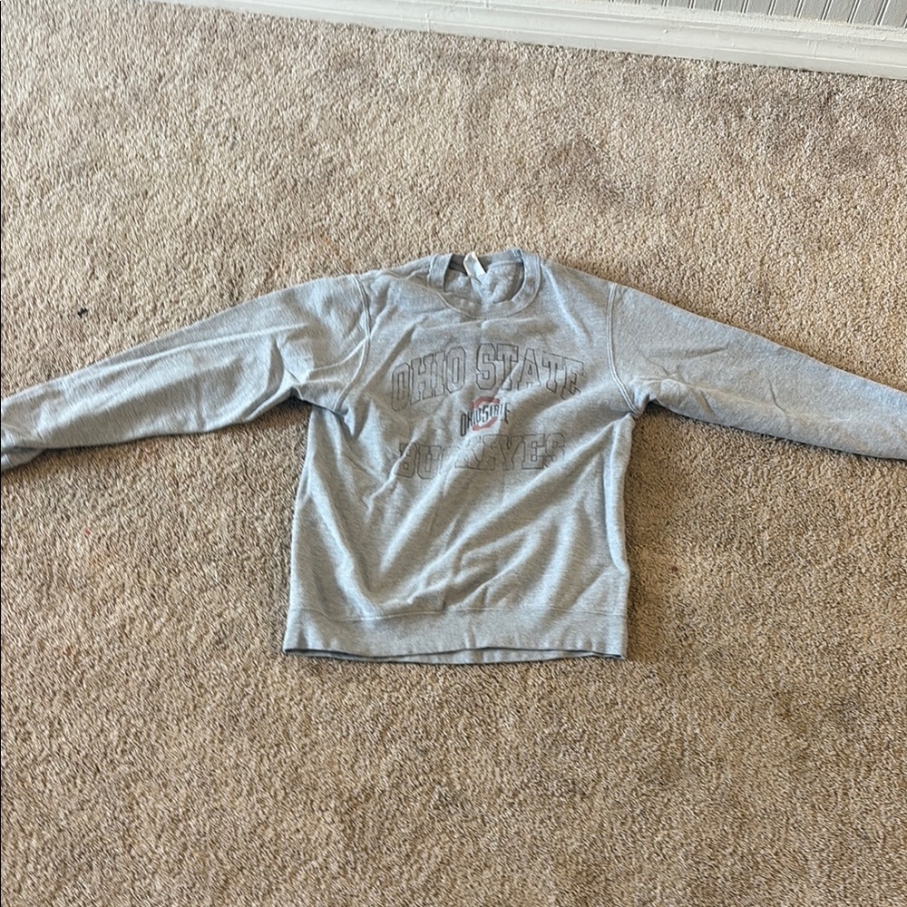 Port and Company Gray Kids Sweatshirt